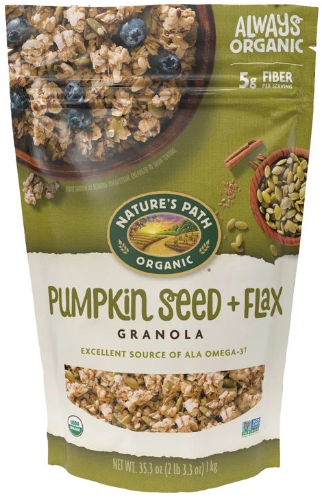 Nature's Path Organic Pumpkin Seed + Flax Granola