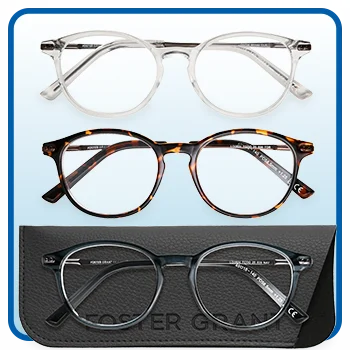 Foster Grant 3-Pack Reading Glasses