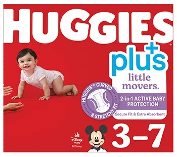 Huggies® Plus Little Movers® Diapers