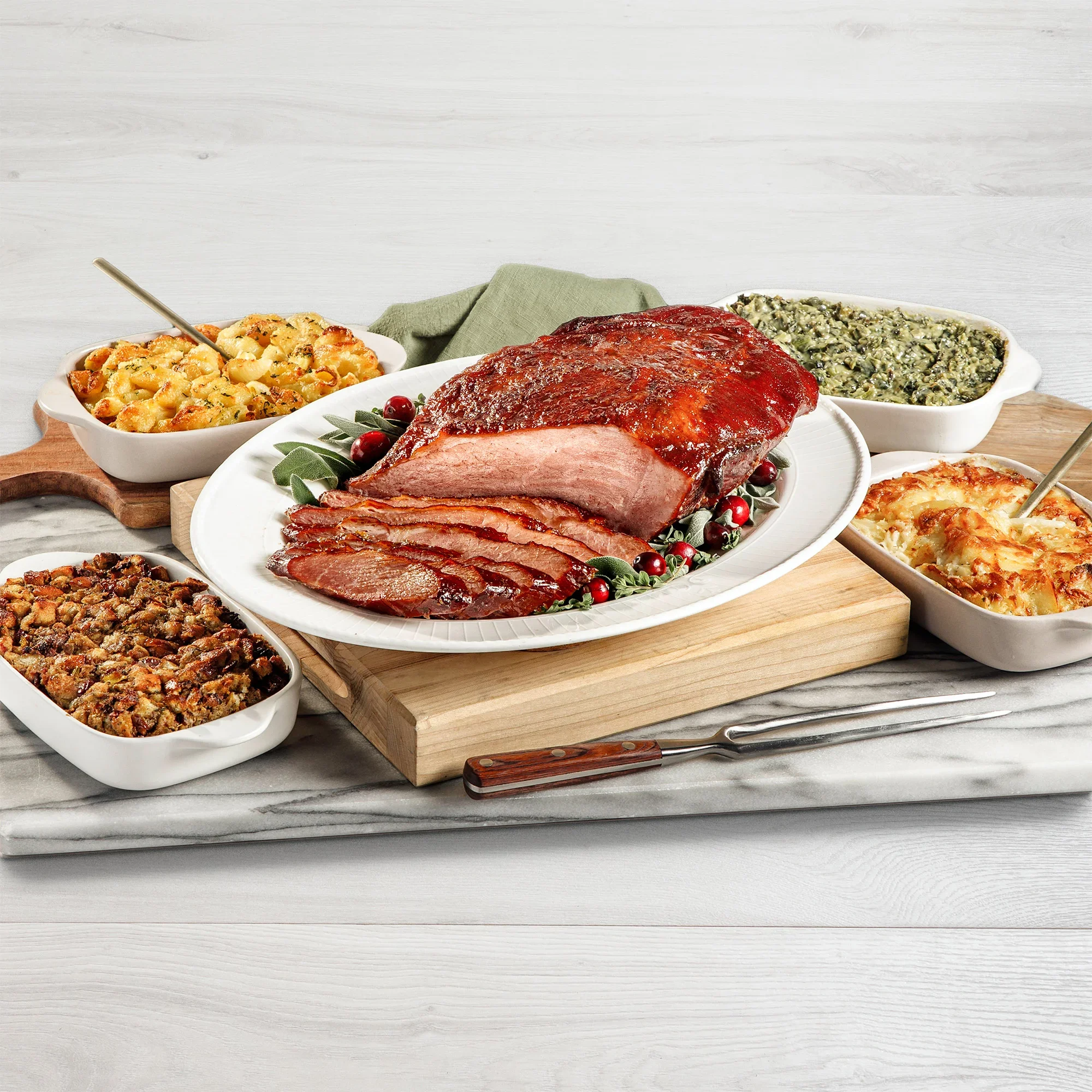 Ready-to-Heat Easter Ham Dinner Kit