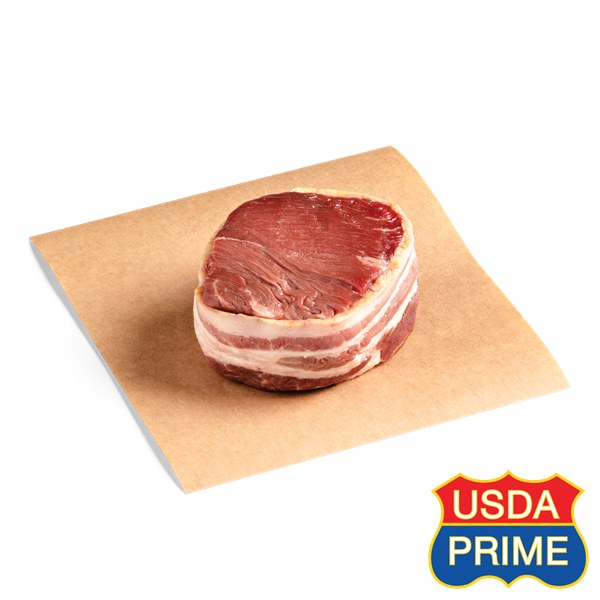 Hy-Vee Prime Reserve Beef Bacon Wrapped Sirloin Fillet $5.99 $6.99
