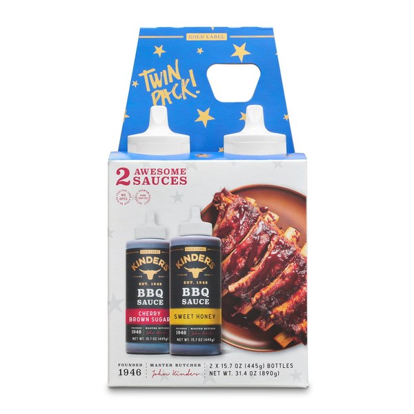Kinder Barbecue Sauce 2-Pack $9.00 - $8.00
