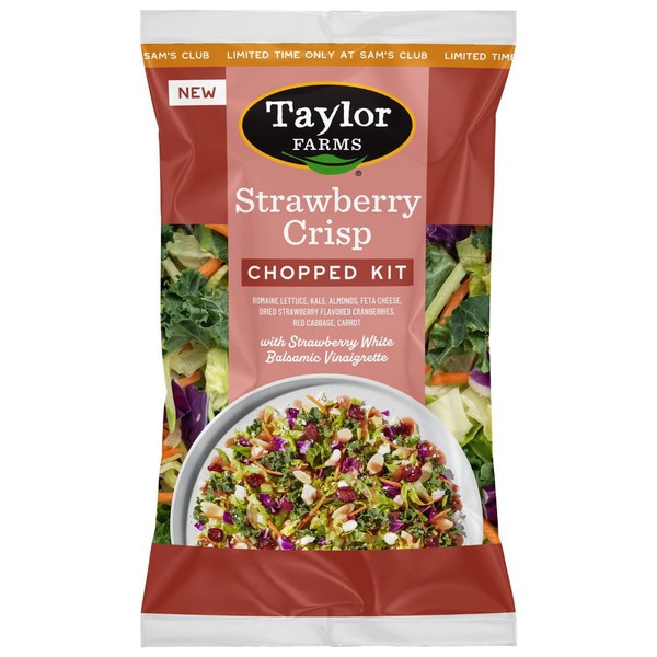 1. Taylor Farms Strawberry Crisp Chopped Salad Kit