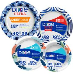 Dixie Ultra® or Dixie® Plates and Bowls