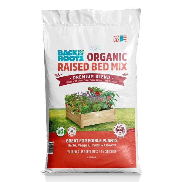 Back to the Roots Organic Raised Bed Mix - $8.98