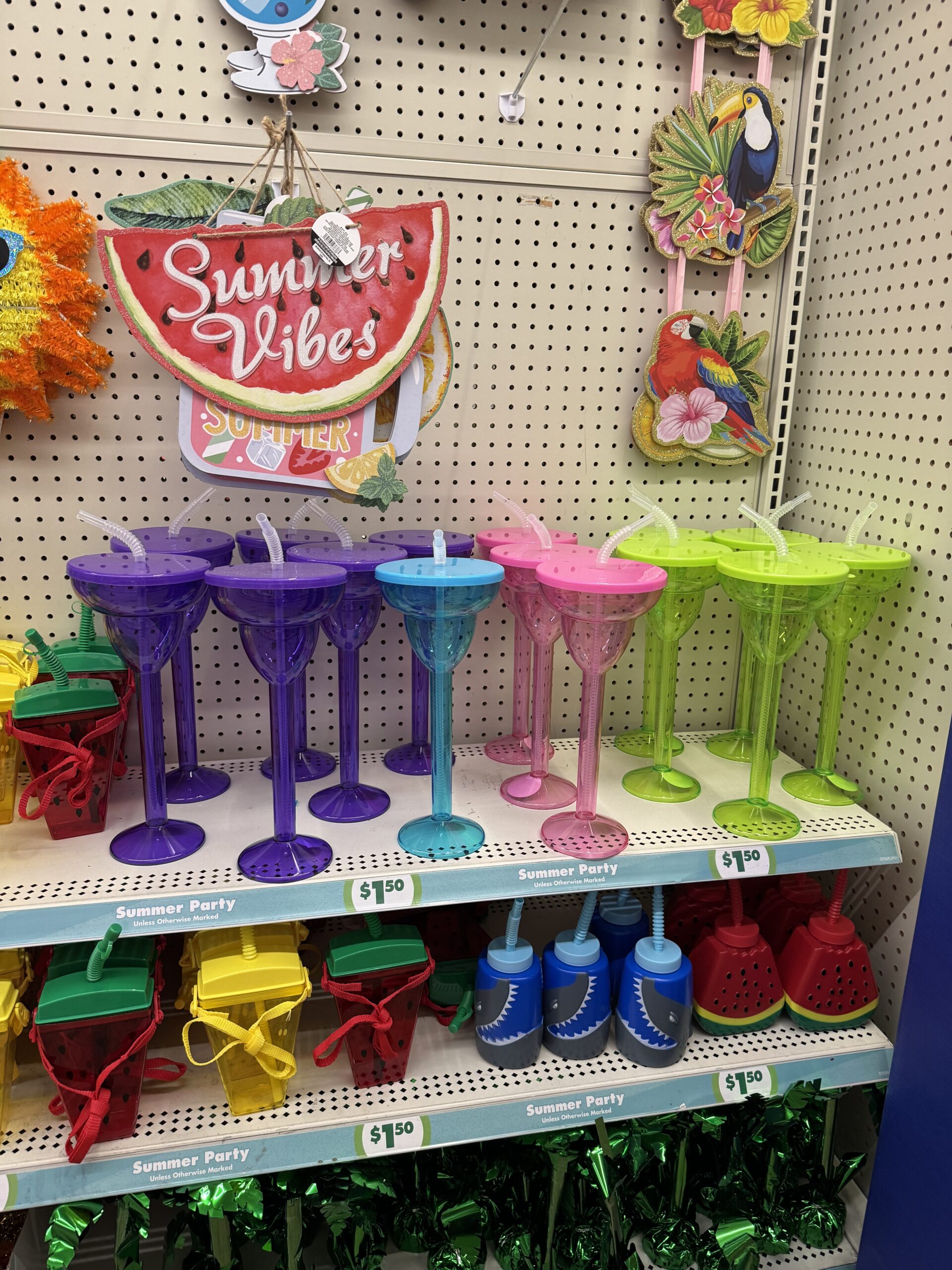 Summer Party Supplies - in store