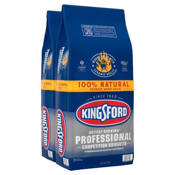 Kingsford Professional / Competition Briquets (2 × 18 lb bags)