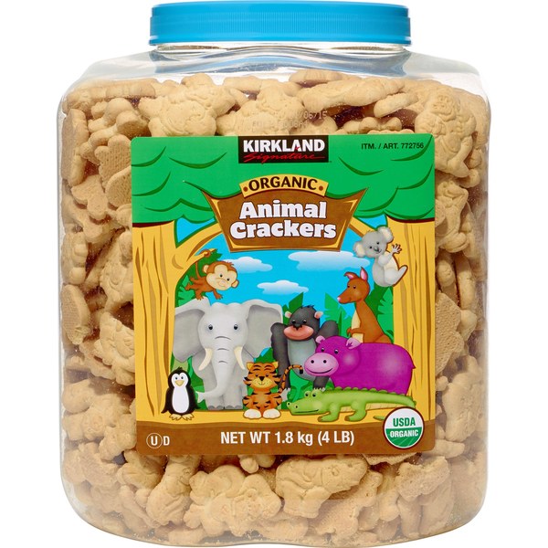 3. Kirkland Signature Animal Crackers (large carafe)