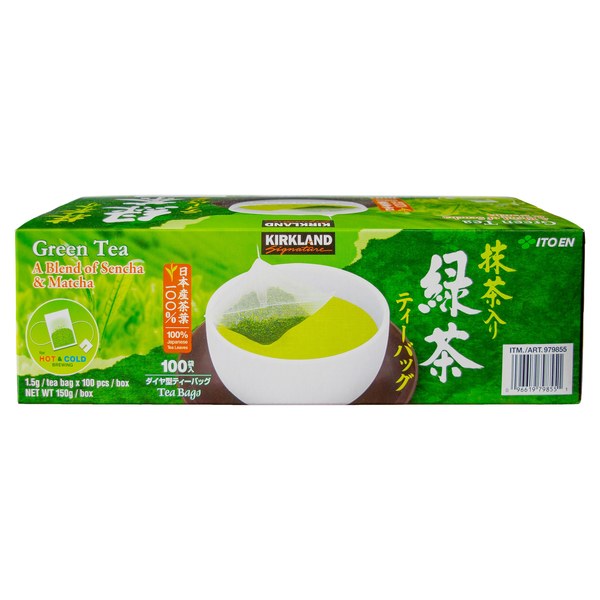 9. Kirkland Signature Green Tea