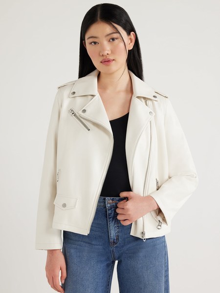 Scoop Faux-Leather Shacket - $18.00