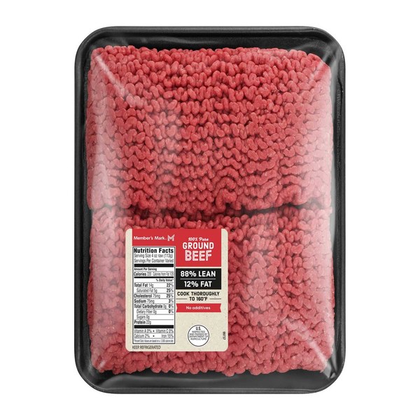 88% Lean Ground Beef | Before: $5.88/lb | Now: $6.18/lb