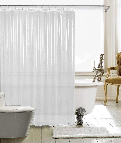 Clear Heavy Duty Shower Liner – $5 – $10.97