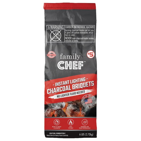 Family Chef Classic Charcoal Briquets, 14.6 lb.
