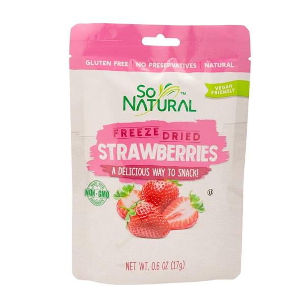 Freeze-Dried Fruit (strawberries, bananas, etc.) - $1.25
