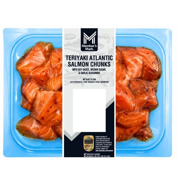 Member's Mark Teriyaki Salmon Chunks - $14.77