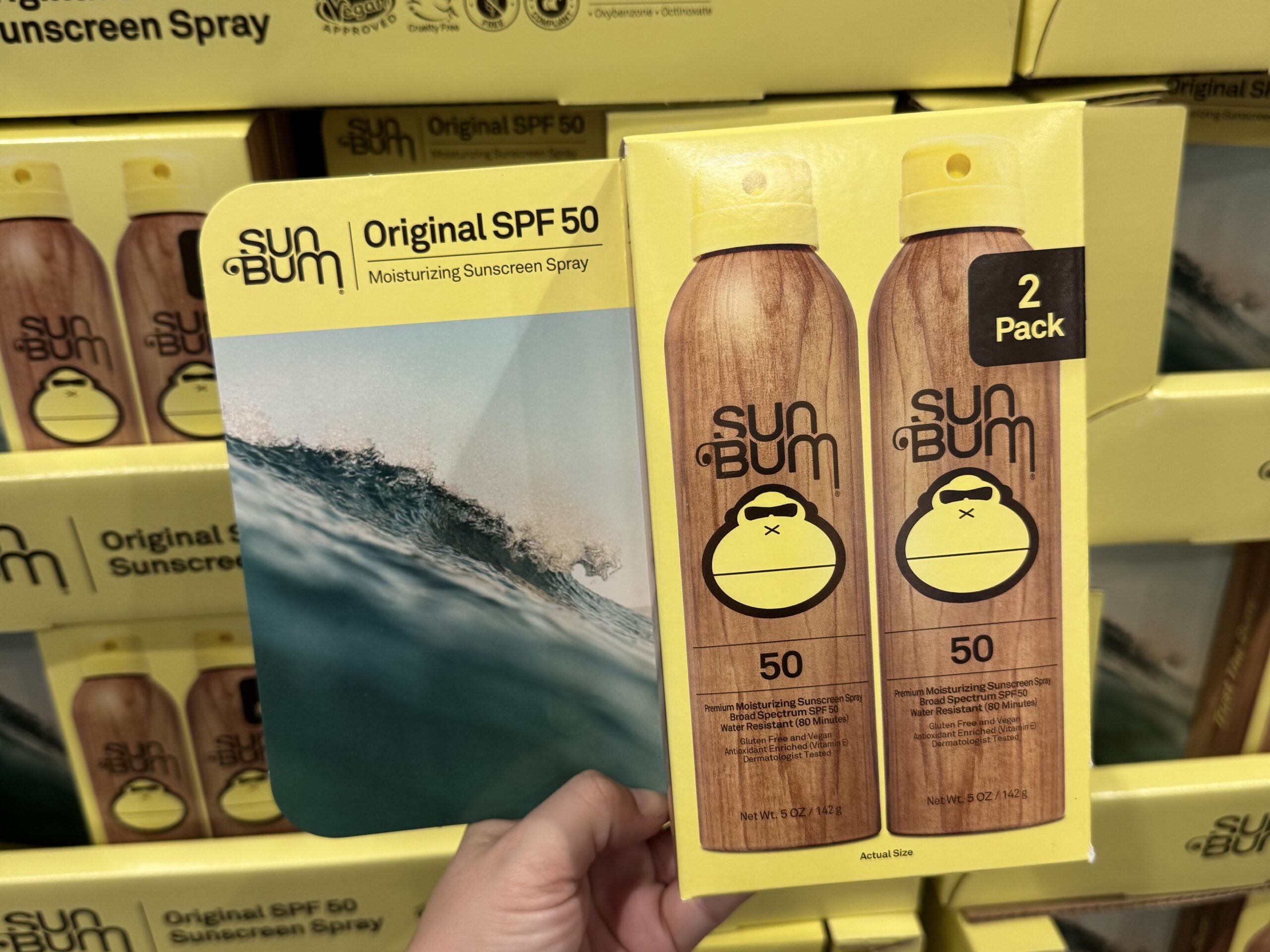 Sun Bum Original SPF 50 Moisturizing Sunscreen Spray