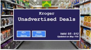 Kroger Unadvertised Deals