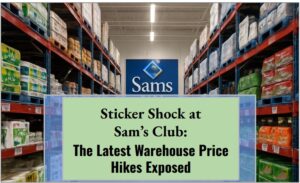 Sticker Shock at Sam’s Club: The Latest Warehouse Price Hikes Exposed