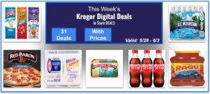 Kroger Weekly Digital Deals For You (In Store DEALS)