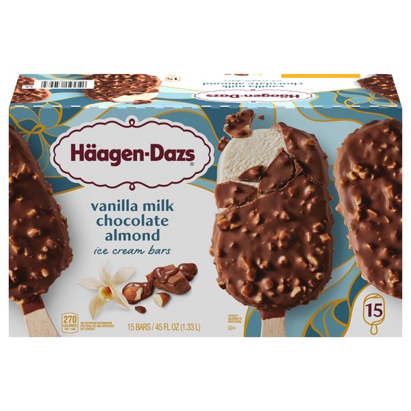 5. Häagen-Dazs Mini Dubai-Style Chocolate Ice Cream Bars – $15.49 / 20-count box