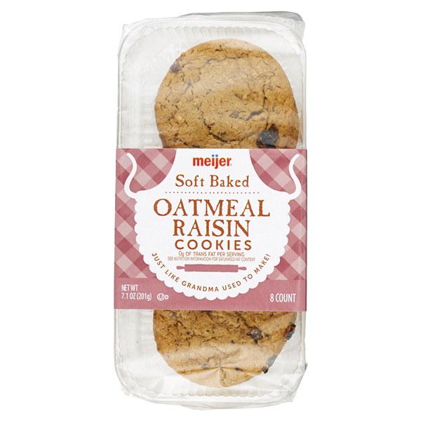 Meijer Soft Cookies or Similar Bakery Cookies $1–$2.50 (varies)