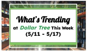Whats Trending at Dollar Tree This Week (5/11 - 5/17)