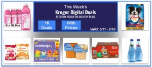 Kroger Weekly Digital Coupons (Pick Up Or Delivery Deals)