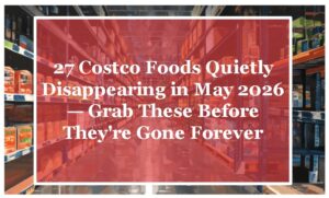 27 Costco Foods Quietly Disappearing in May 2026 — Grab These Before They're Gone Forever