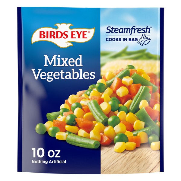 Birds Eye Steamfresh Mixed Vegetables, Frozen Vegetables, 10 oz. Bag | $1.49 - 99¢