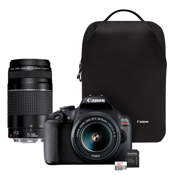 Canon Rebel T7 Camera Bundle | Retail: $599.99 → Sale: $99.99