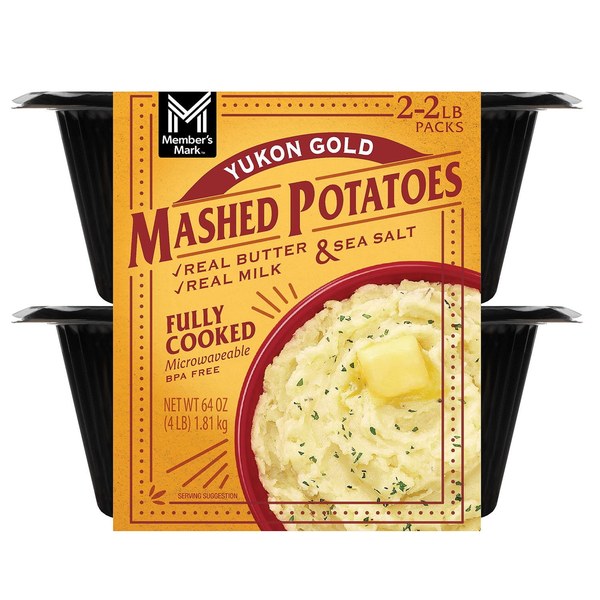 Member's Mark Yukon Gold Mashed Potatoes: ~$7.96 ($0.12/oz)