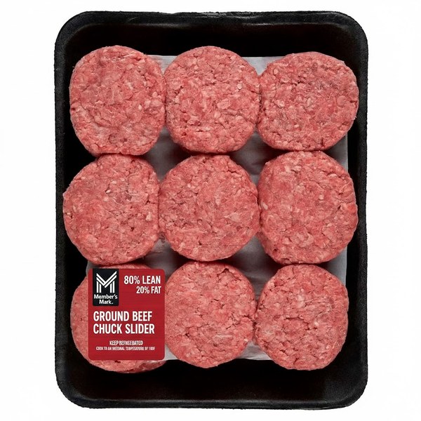 Prime Rib Ground Beef Sliders (18 ct) — ~$19.84