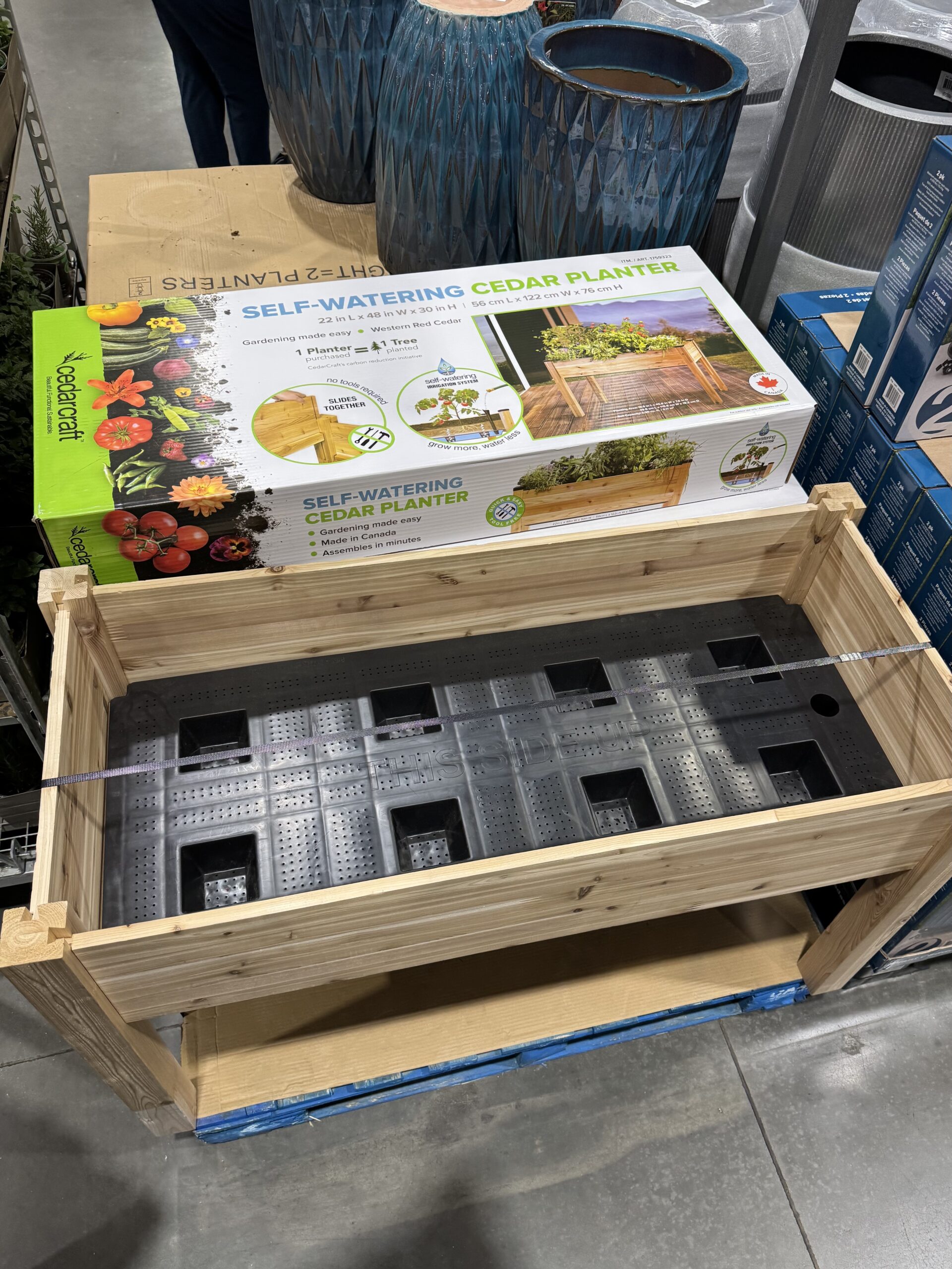 Cedarcraft Self-Watering Cedar Planter
