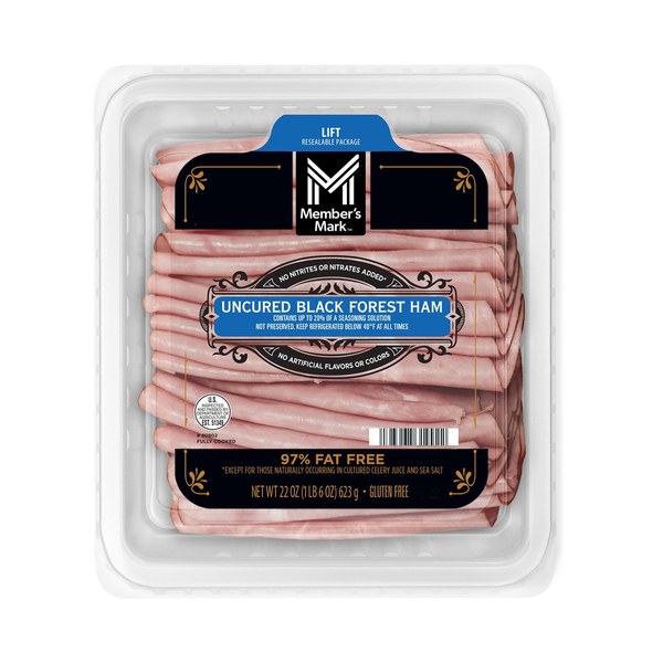 8. The Deli Standout: Member's Mark Uncured Black Forest Ham