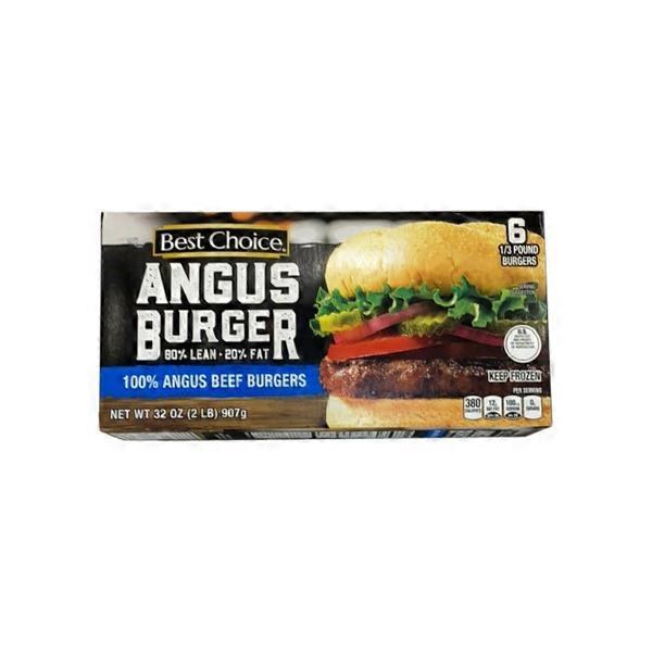 Angus Beef Burgers / Patties 8-12 ct packs