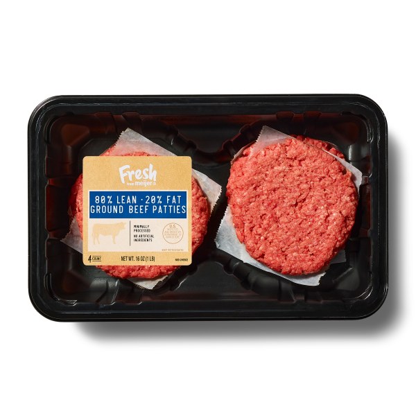 Fresh from Meijer Ground Beef Patties (pre-formed, flavored/seasoned options) ~$4.99–$9.99 per pack