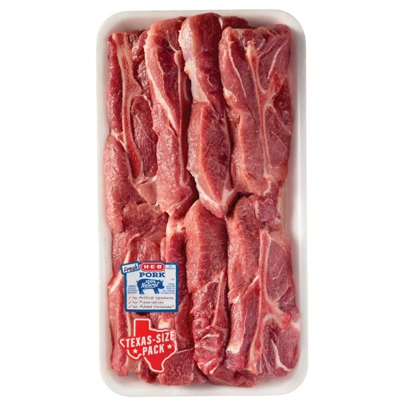 H-E-B Bone-in Country-Style Boston Butt Pork Ribs - Texas-Size Pack: $11.59 - $8.58