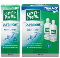 OPTI-FREE® or CLEAR CARE® Solution