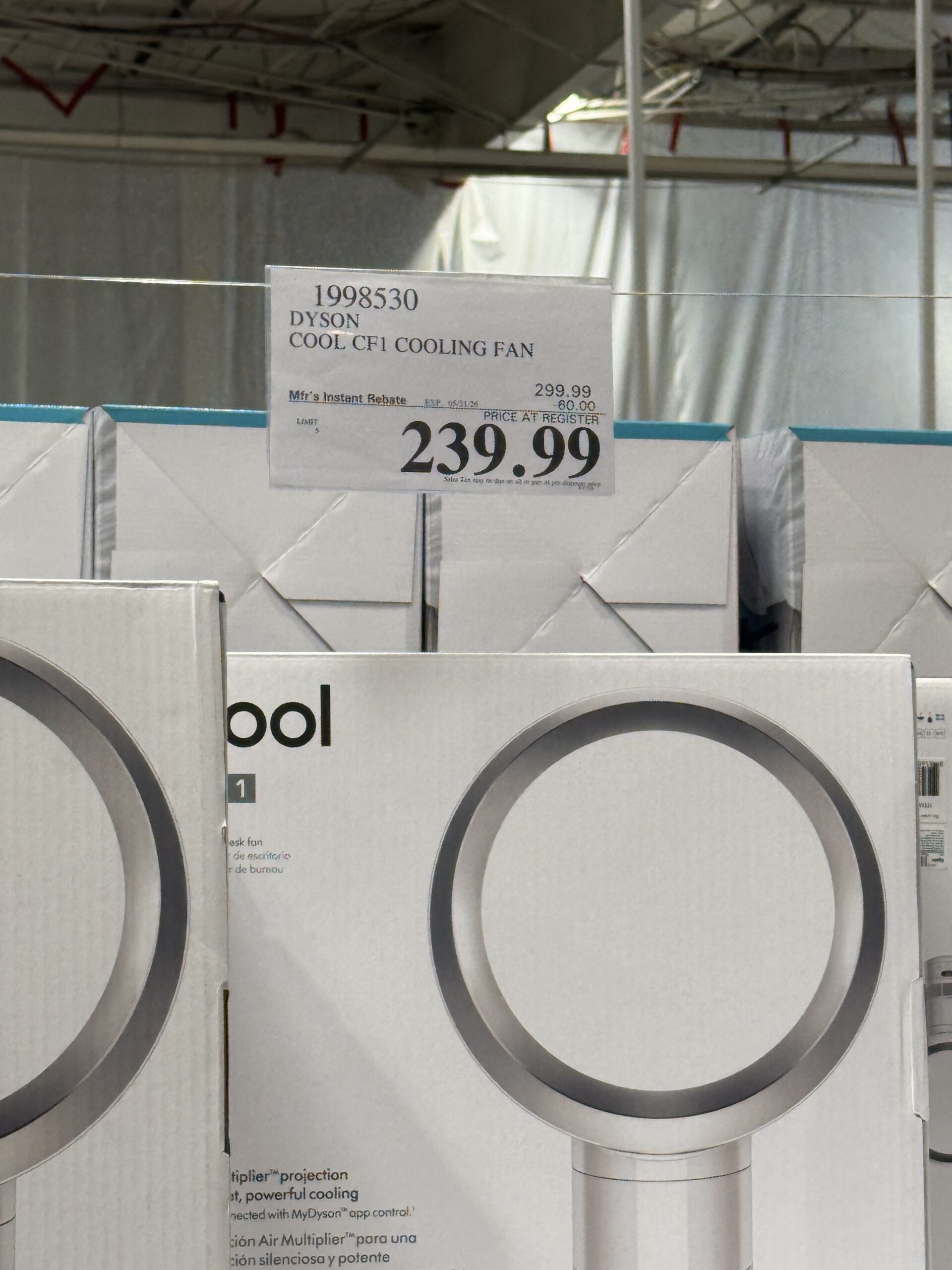 Dyson Cool CF1 Cooling Fan - price tag