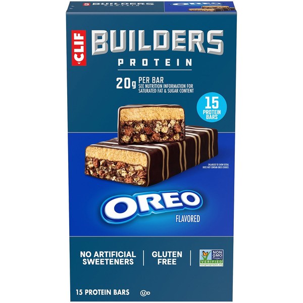 The "Mixed Bag": Clif Builders Protein Bars (Variety Pack)