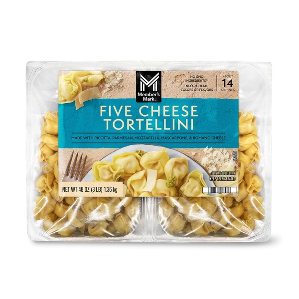 10. The Pasta Night Pro: Member's Mark Five Cheese Tortellini