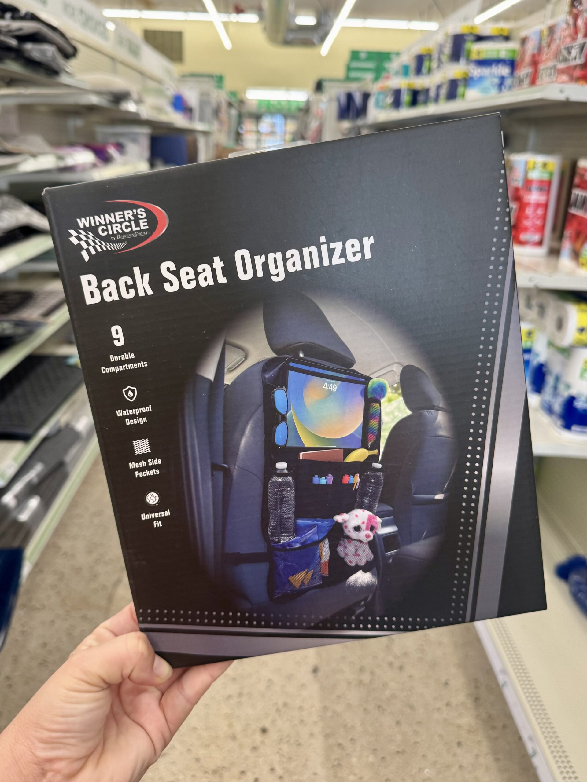 Winner's Circle Back Seat Organizer - in store