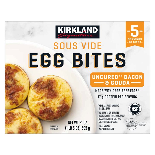 Costco breakfast find 7: Kirkland Bacon & Gouda Egg Bites