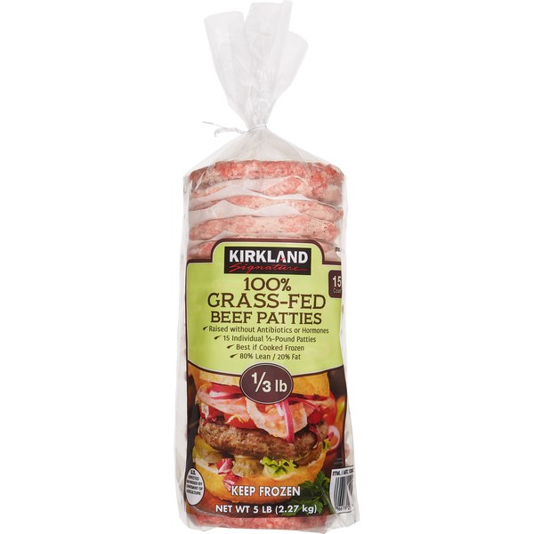 10. Kirkland Signature Loin of Beef Patties