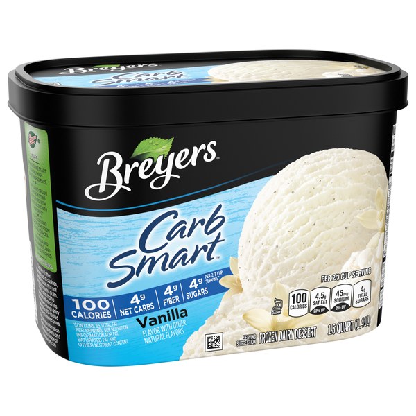 Breyers Carb Smart Vanilla Ice Cream | $5.99 - Buy 1, Get 1 Free