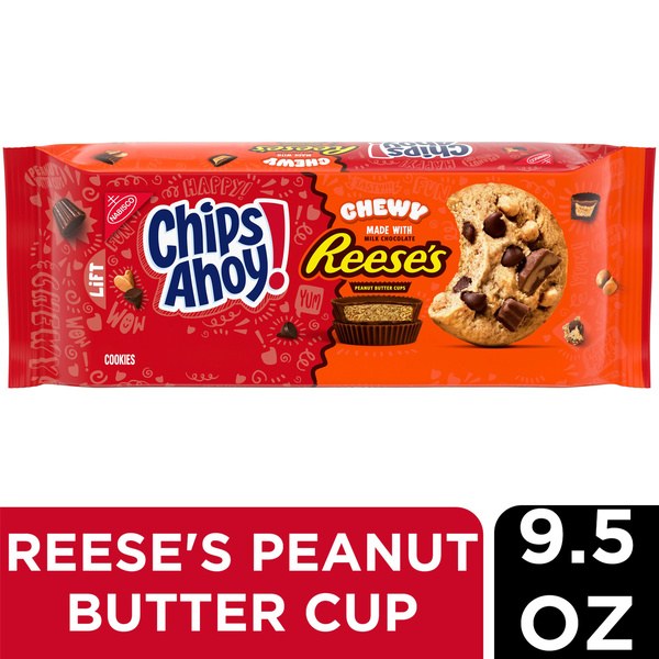 CHIPS AHOY! Chewy Chocolate Chip Cookies with Reese's | $4.49 - $2.48