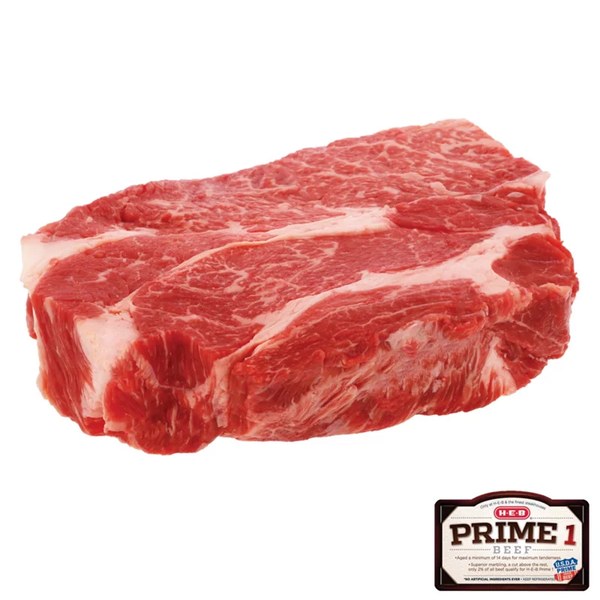 H-E-B Prime 1 Beef Boneless Chuck Roast: $22.56 - $17.54
