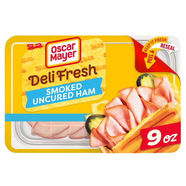 Oscar Mayer Deli Fresh Smoked Uncured Ham | 2 for $7.00