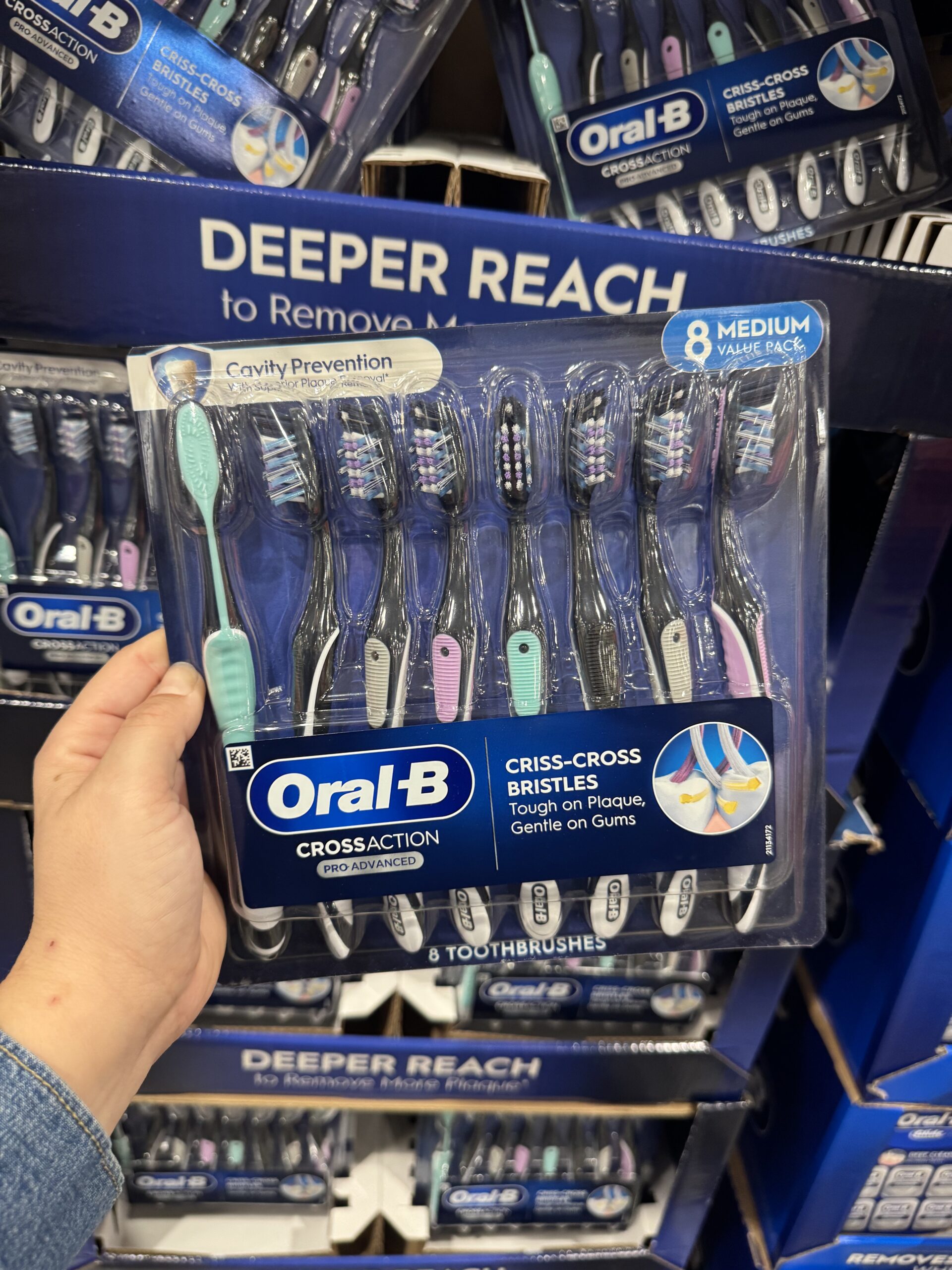 Oral-B CrossAction Pro-Advanced Toothbrushes