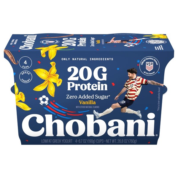 Chobani Greek Yogurt 4-Pack (5.3 oz cups) | $4.99 -> $2.99